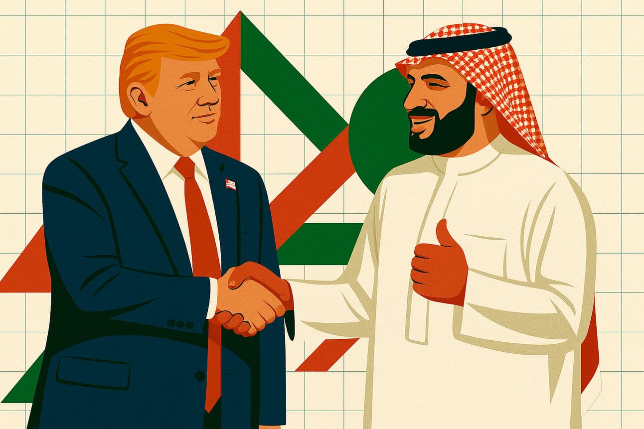 Trump tours the Middle East and plays nice with China